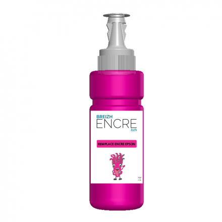 Recharge encre EPSON T6643 - Magenta compatible