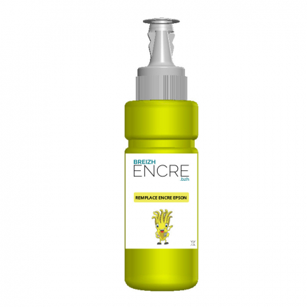 Recharge encre EPSON T6644 - Jaune compatible