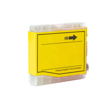 Cartouche BROTHER LC970Y - Jaune compatible