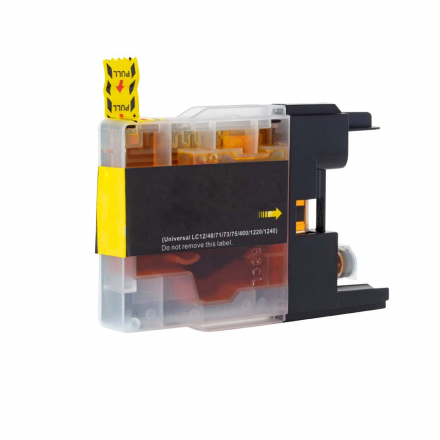 Cartouche BROTHER LC1220Y - Jaune compatible