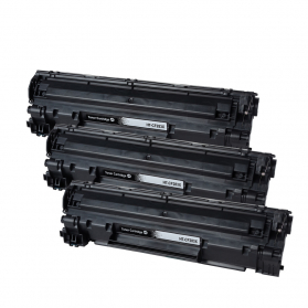 Pack HP 35A x3 - Noir compatible