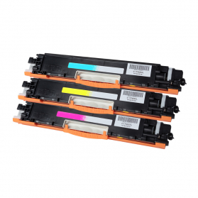 Pack HP 125A - 3 toners compatible