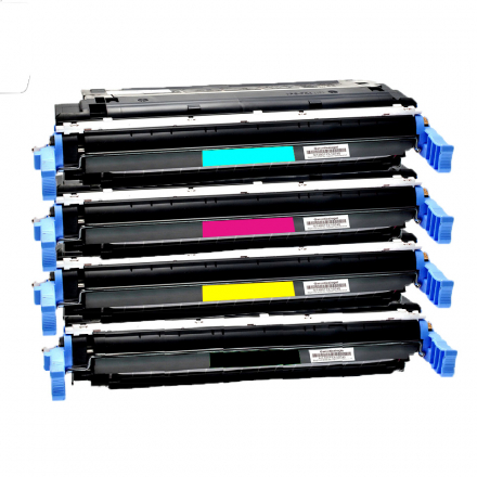 Pack HP 641A - 4 toners compatible