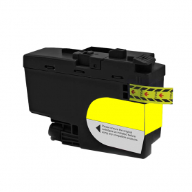 Cartouche BROTHER LC3233J - Jaune compatible