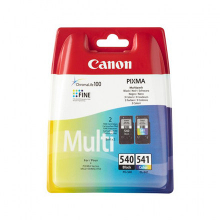 Pack CANON PG-540/CL-541 - Noir et couleurs ORIGINAL