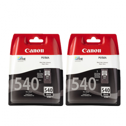 Pack CANON PG-540 x2 - Noir ORIGINAL