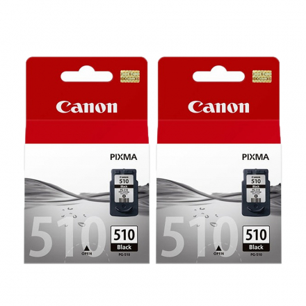 Pack CANON PG-510 x2 - Noir ORIGINAL