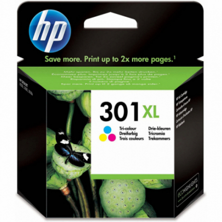 HP 301 XL - Couleurs - Origine