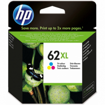 HP 62 XL - Couleurs - Origine