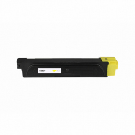 Toner Kyocera TK-580Y - Jaune compatible