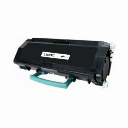 Toner Lexmark E360H11E - Noir compatible