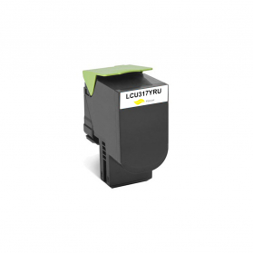 Toner Lexmark 71B20Y0- Jaune compatible