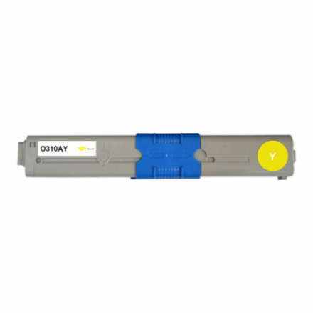 Toner OKI 44469704 - Jaune compatible