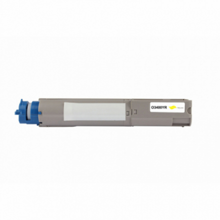 Toner Oki 43459329 - Jaune compatible