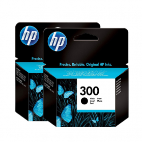 Pack HP 300 x2 - Noir ORIGINAL