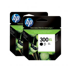 Pack HP 300 XL x2 - Noir ORIGINE