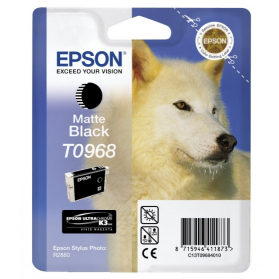 Cartouche EPSON 968 - Noir mat ORIGINE