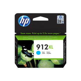 Cartouche HP 912 XL - Cyan ORIGINE