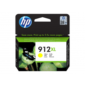 Cartouche HP 912 XL - Jaune ORIGINE