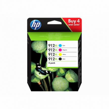 Pack HP 912 XL - 4 cartouches ORIGINE