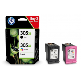 Pack HP 305 - Noir et couleurs ORIGINAL