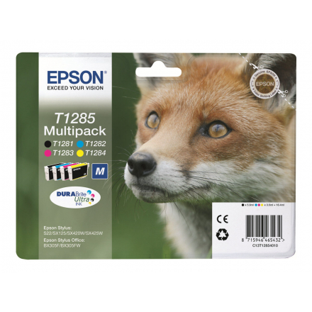 Pack EPSON T1285 - 4 cartouches compatible