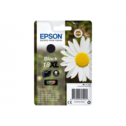 Cartouche EPSON 18 XL - Noir ORIGINE