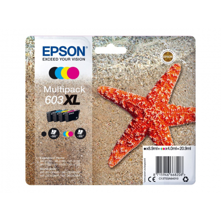 Pack EPSON 603 XL - 4 cartouches compatible
