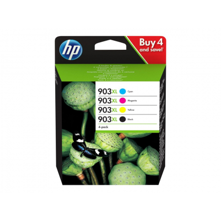 Pack HP 903 XL - 4 cartouches compatible