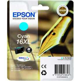 Cartouche EPSON 16 XL - Cyan compatible