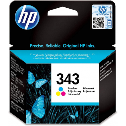 Cartouche HP 343 - 3 couleurs remanufacturée