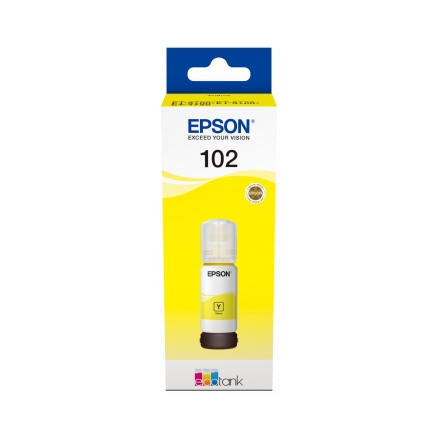 Bouteille EPSON ECOTANK 102 - Jaune ORIGINE