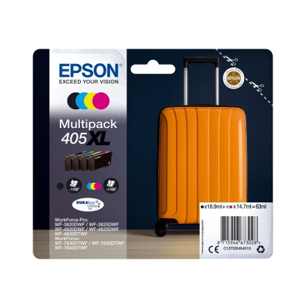 Pack EPSON 405 XL - 4 cartouches ORIGINE