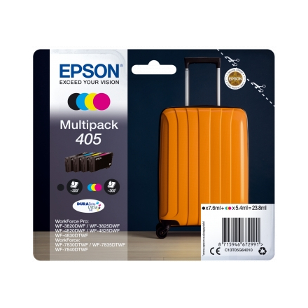 Pack EPSON 405 XL - 4 cartouches ORIGINE
