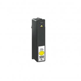 Cartouche LEXMARK 100XL - Jaune compatible