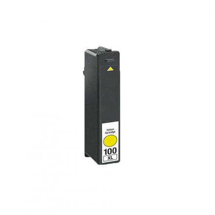 Cartouche LEXMARK 100XL - Jaune compatible