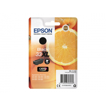 Cartouche EPSON 33 XL- Noir ORIGINE