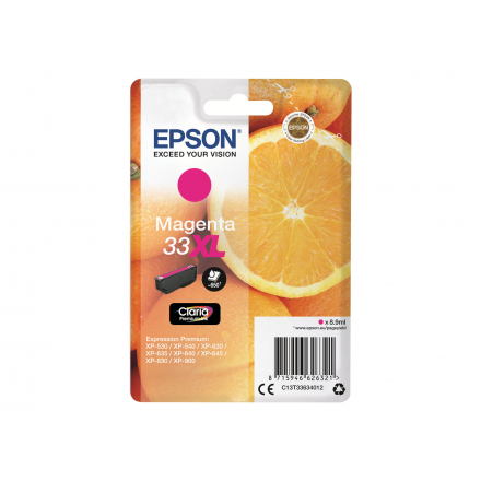 Cartouche EPSON 33 XL- Magenta ORIGINE