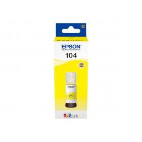 Bouteille EPSON ECOTANK 104 - Jaune ORIGINE