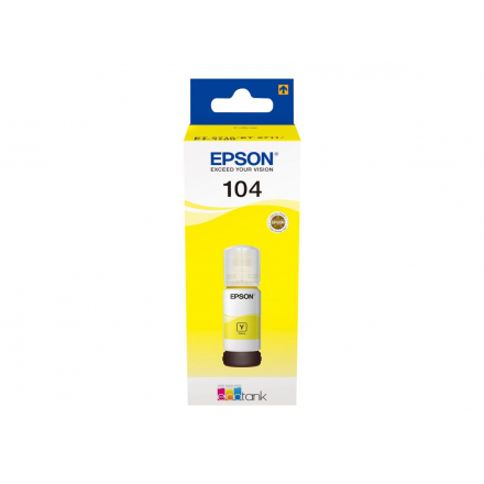 Bouteille EPSON ECOTANK 104 - Jaune ORIGINE