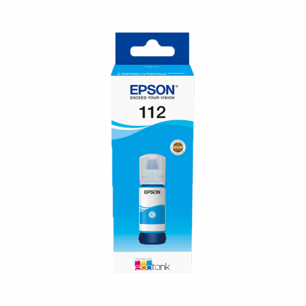 Bouteille EPSON ECOTANK 112 - Cyan ORIGINE