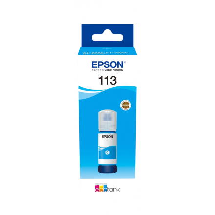 Bouteille EPSON ECOTANK 113 - Cyan ORIGINE