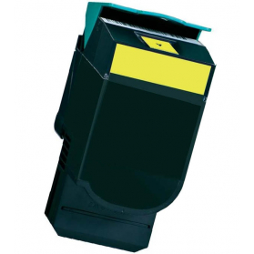 Cartouche LEXMARK 702Y - Jaune compatible