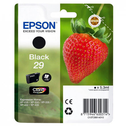 Cartouche EPSON 29 - Noir ORIGINE