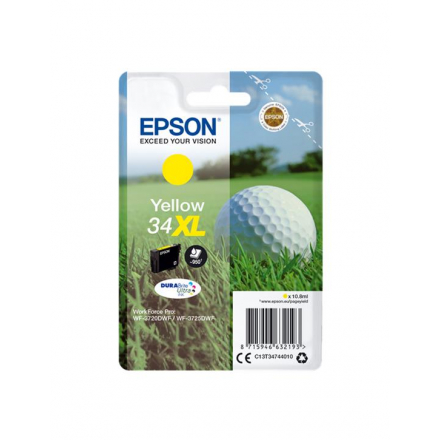 Cartouche EPSON 34 XL - Jaune ORIGINE