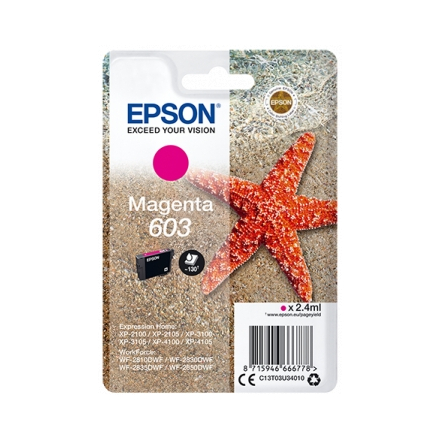 Cartouche EPSON 603 - Magenta ORIGINE