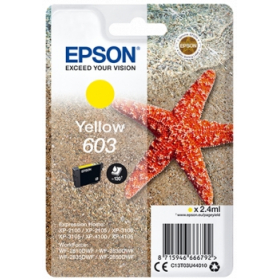 Cartouche EPSON 603 - Jaune ORIGINE