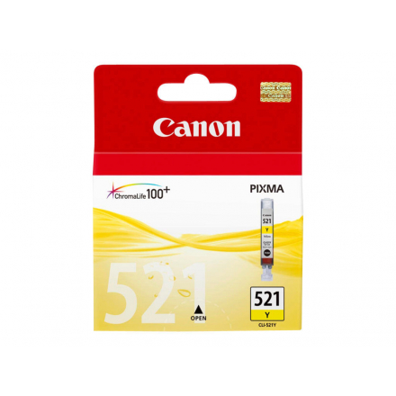 Cartouche CANON 521 - Jaune ORIGINE