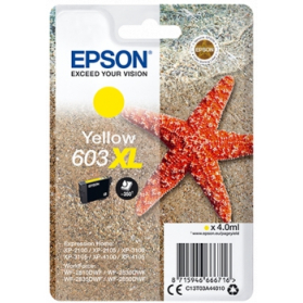 Cartouche EPSON 603 XL - Jaune ORIGINE