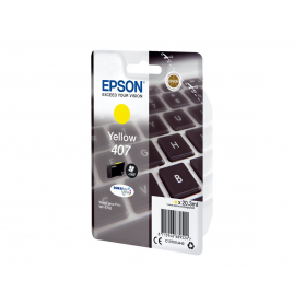 Cartouche EPSON 407 - Jaune ORIGINE